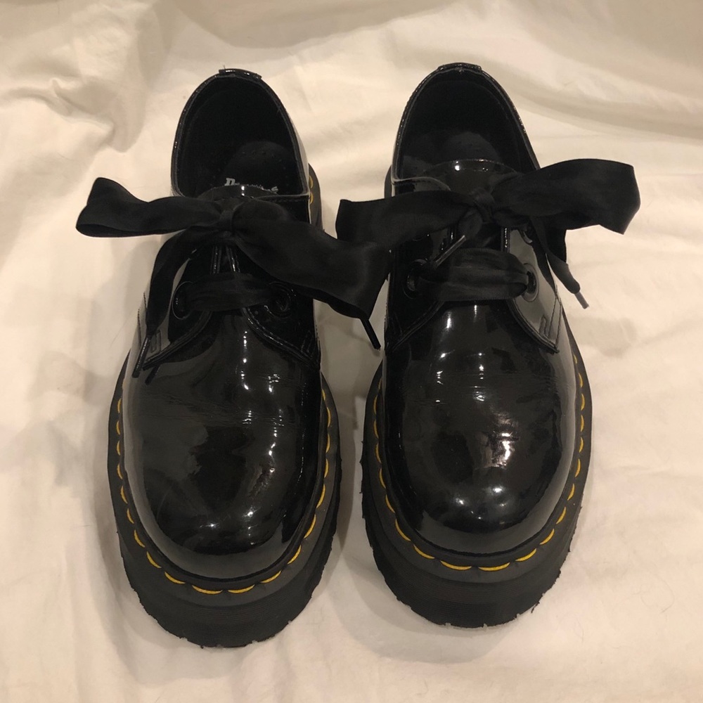 Dr Martens Holly Platform Shoes